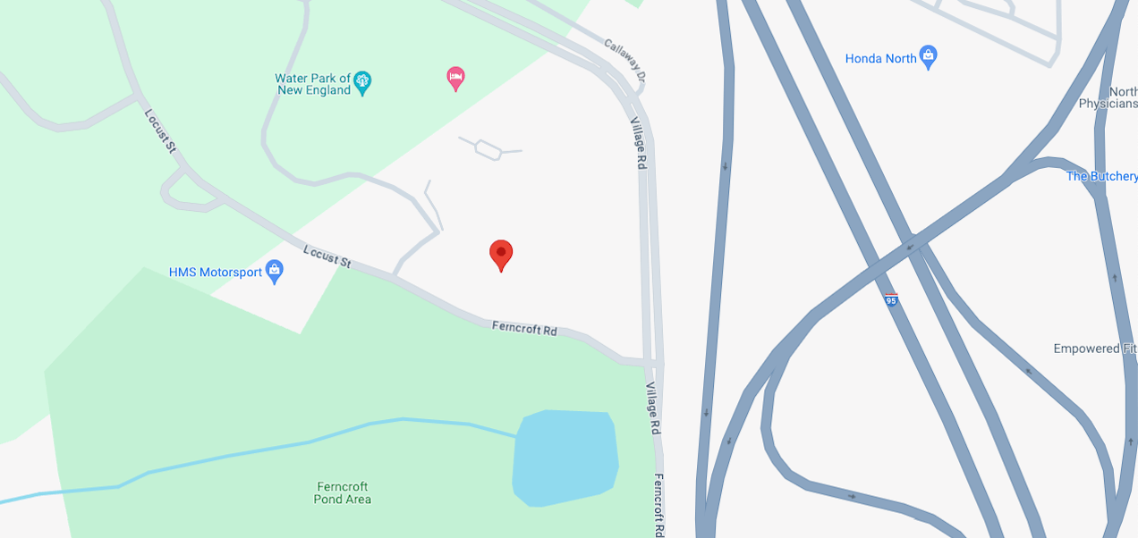 Google Map of 55 Ferncroft Road Suite 110 Danvers, MA 01923